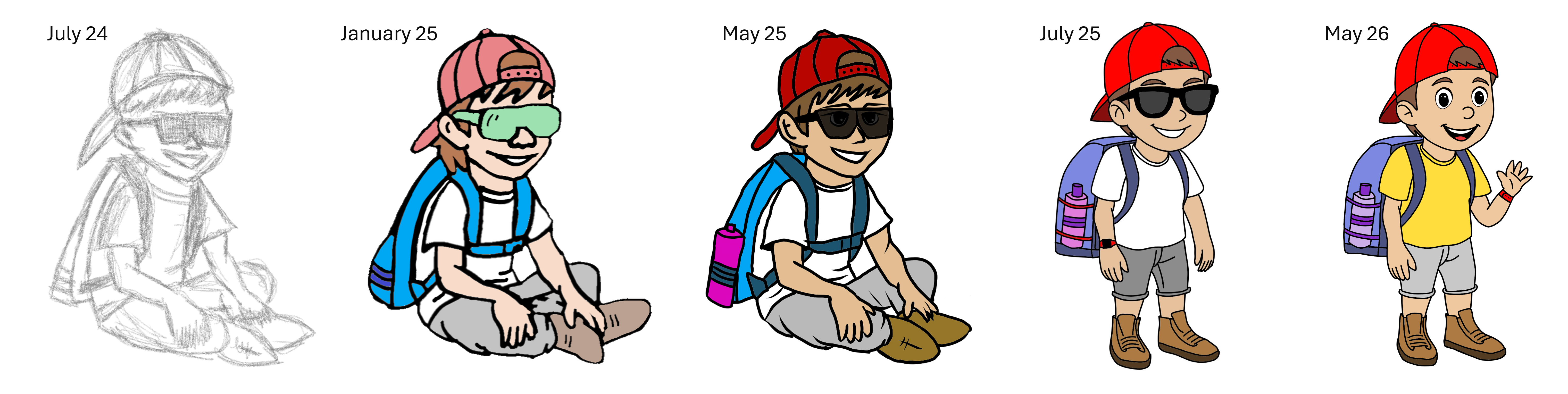 Harvey's character evolution